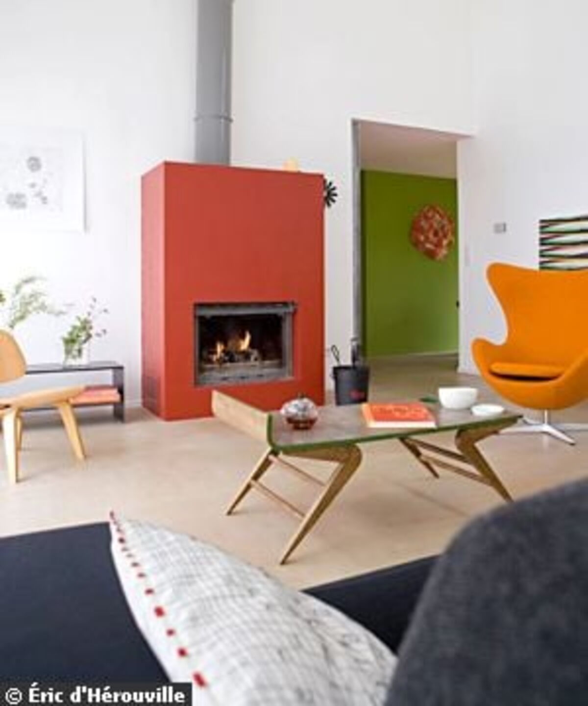 Une maison neuve qui prend des couleurs - Côté Maison